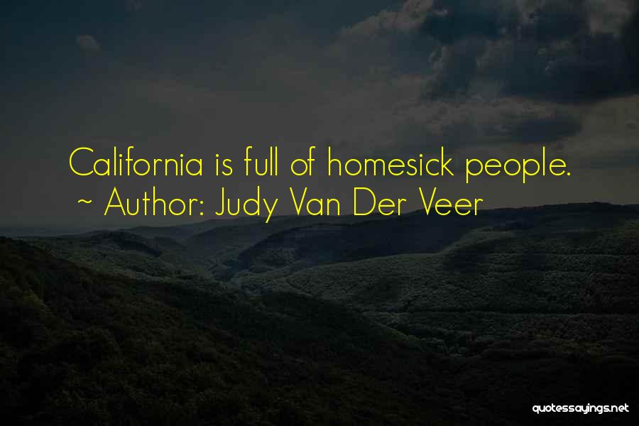 Judy Van Der Veer Quotes 2257048