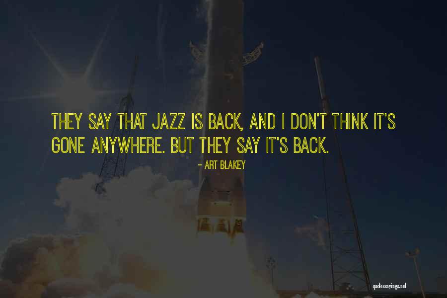 Jugendzimmer Quotes By Art Blakey Jugendzimmer Quotes By Art Blakey