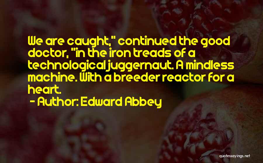 Juggernaut Quotes By Edward Abbey