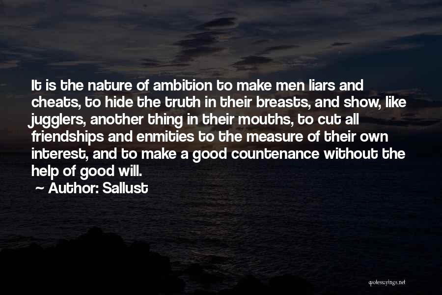 Jugglers Quotes By Sallust