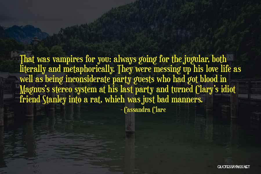 Jugular Quotes By Cassandra Clare