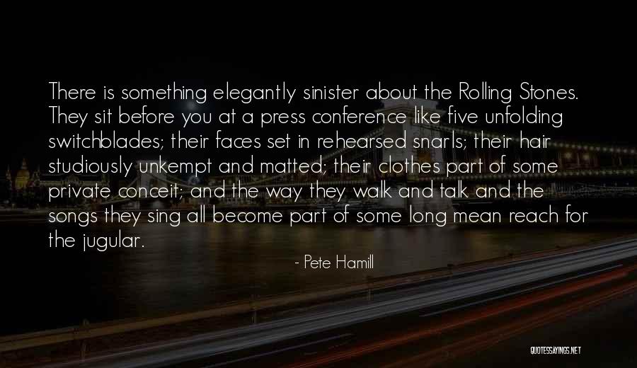 Jugular Quotes By Pete Hamill