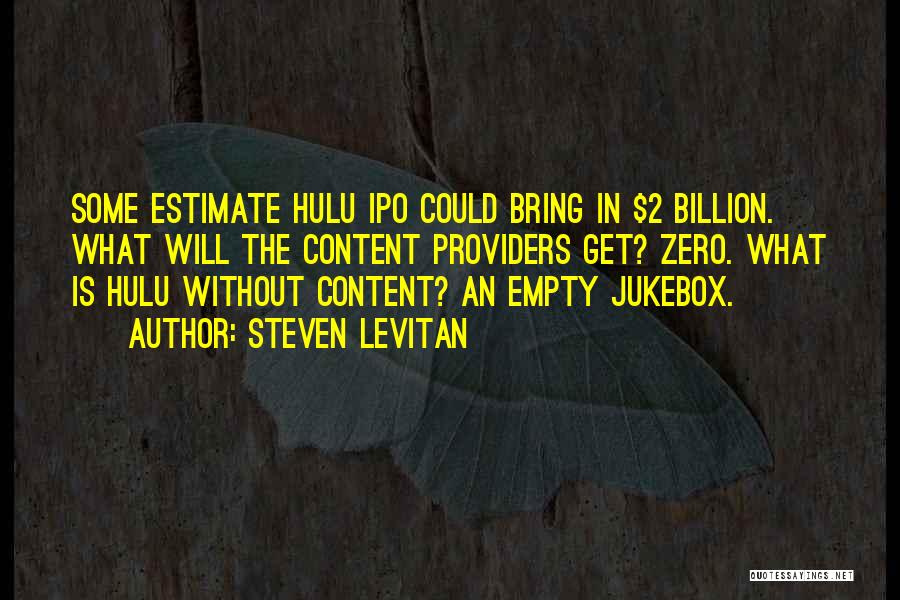 Jukebox Quotes By Steven Levitan