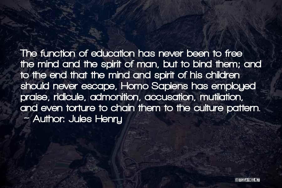 Jules Henry Quotes 317559