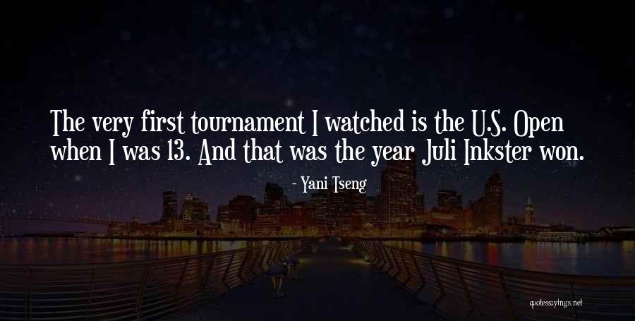 Juli Quotes By Yani Tseng Juli Quotes By Yani Tseng