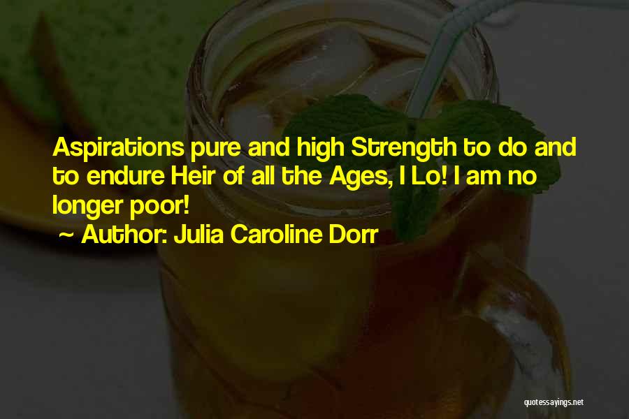 Julia Caroline Dorr Quotes 2175123