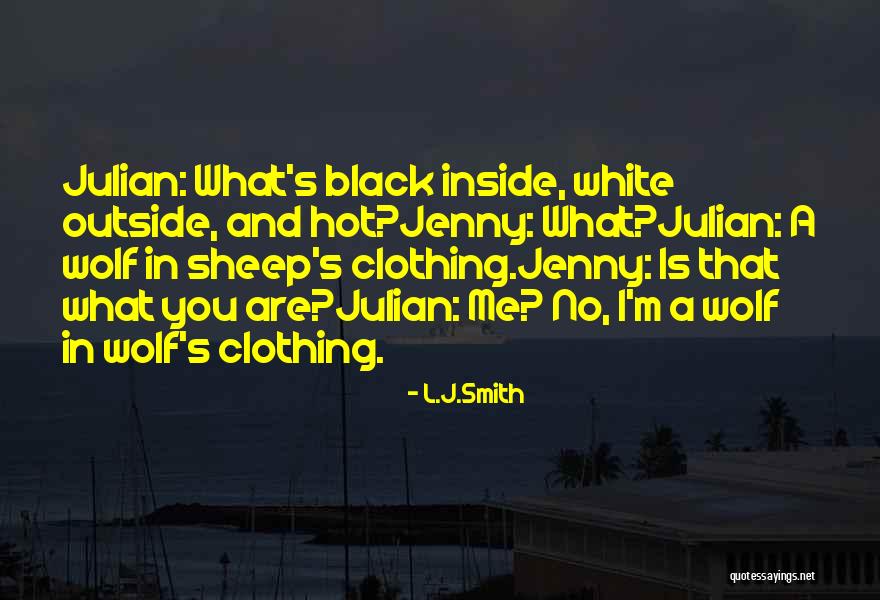 Julian Jenny Quotes By L.J.Smith Julian Jenny Quotes By L.J.Smith