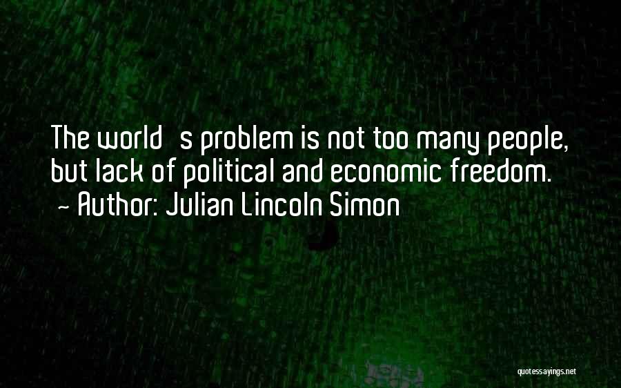 Julian Lincoln Simon Quotes 267284