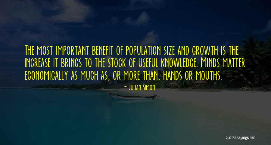 Julian Simon Quotes 714770