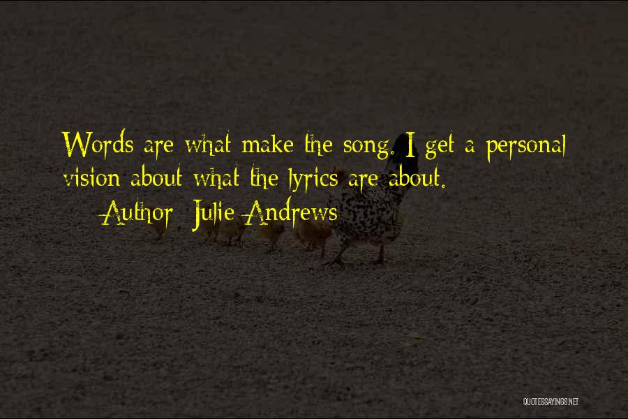 Julie Andrews Quotes 856155