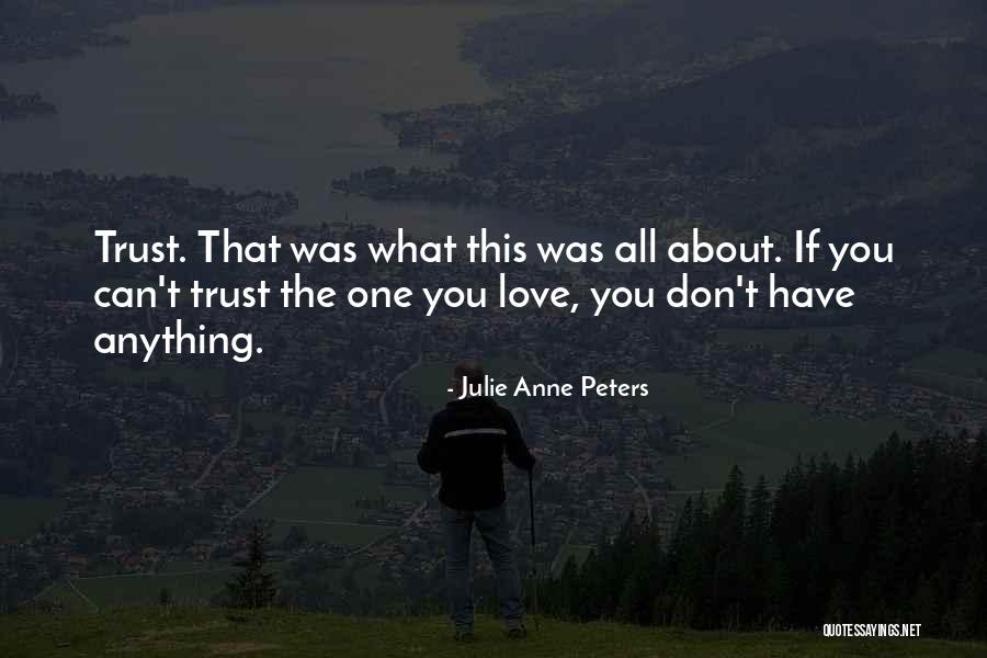 Julie Anne Peters Quotes 1640189