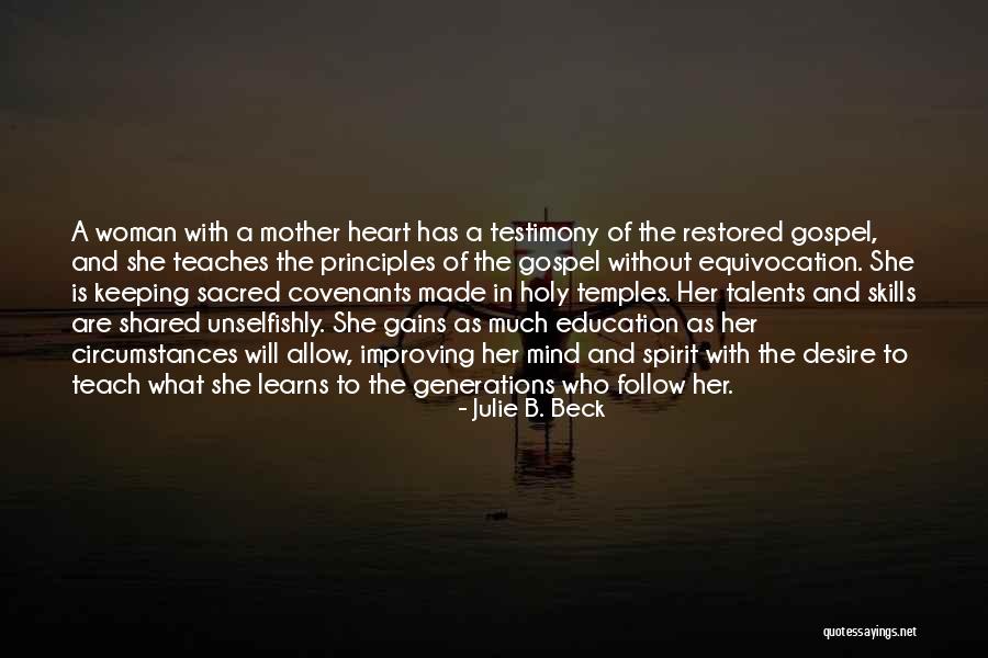 Julie B. Beck Quotes 1937859 Julie B. Beck Quotes 1937859