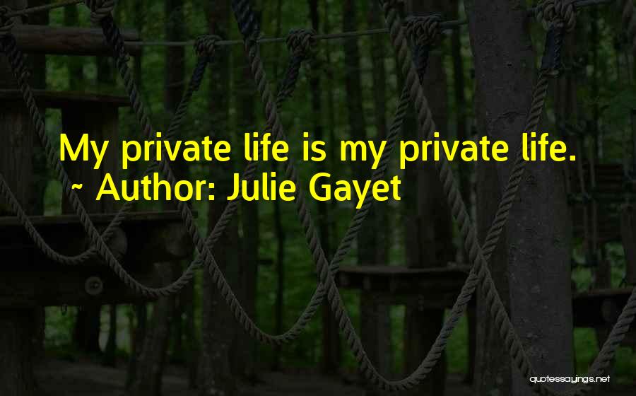 Julie Gayet Quotes 403976