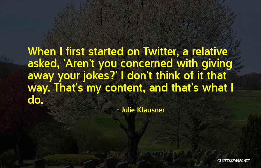 Julie Klausner Quotes 2077853 Julie Klausner Quotes 2077853