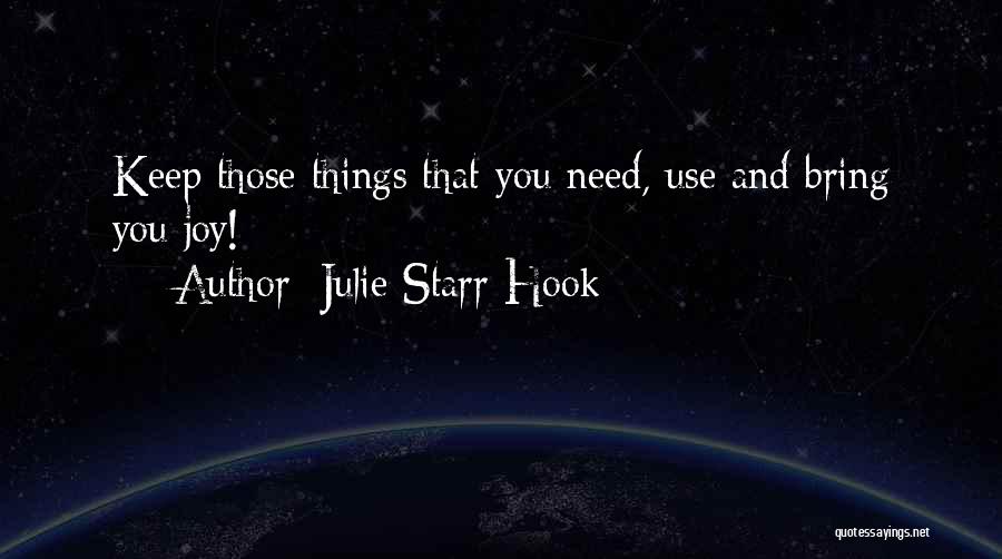 Julie Starr Hook Quotes 1714273