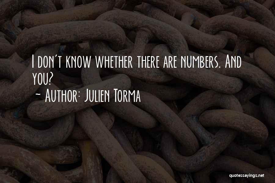 Julien Torma Quotes 725377