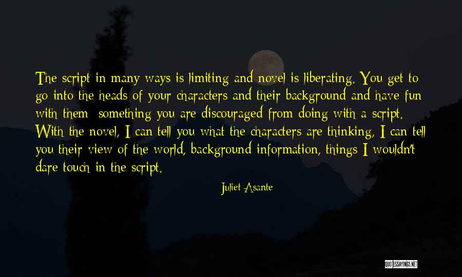 Juliet's Character Quotes By Juliet Asante Juliet's Character Quotes By Juliet Asante