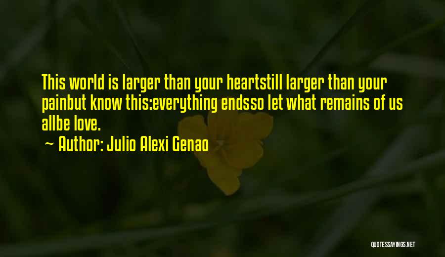 Julio Alexi Genao Quotes 2100382