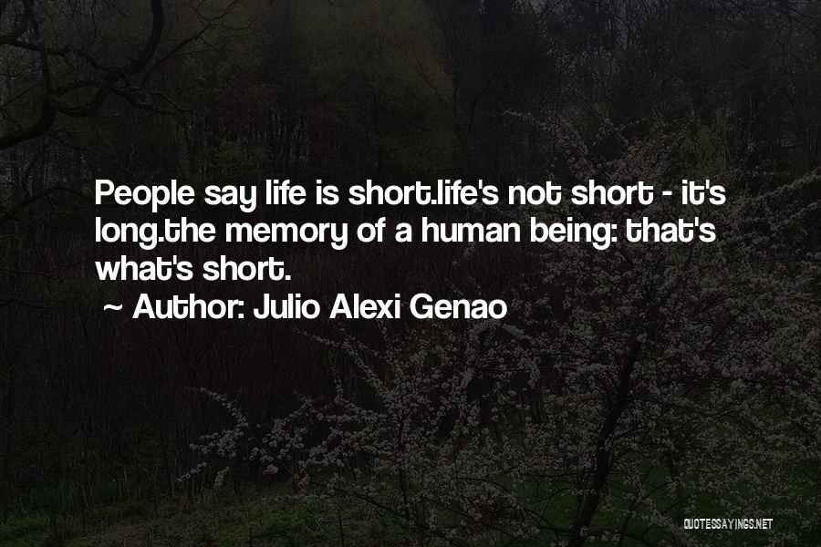 Julio Alexi Genao Quotes 511647