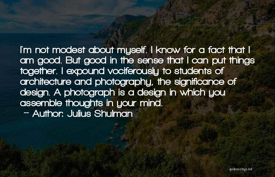 Julius Shulman Quotes 1480221