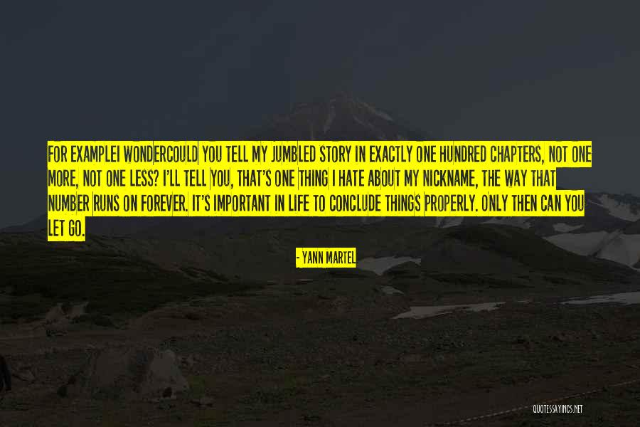 Jumbled Life Quotes By Yann Martel Jumbled Life Quotes By Yann Martel
