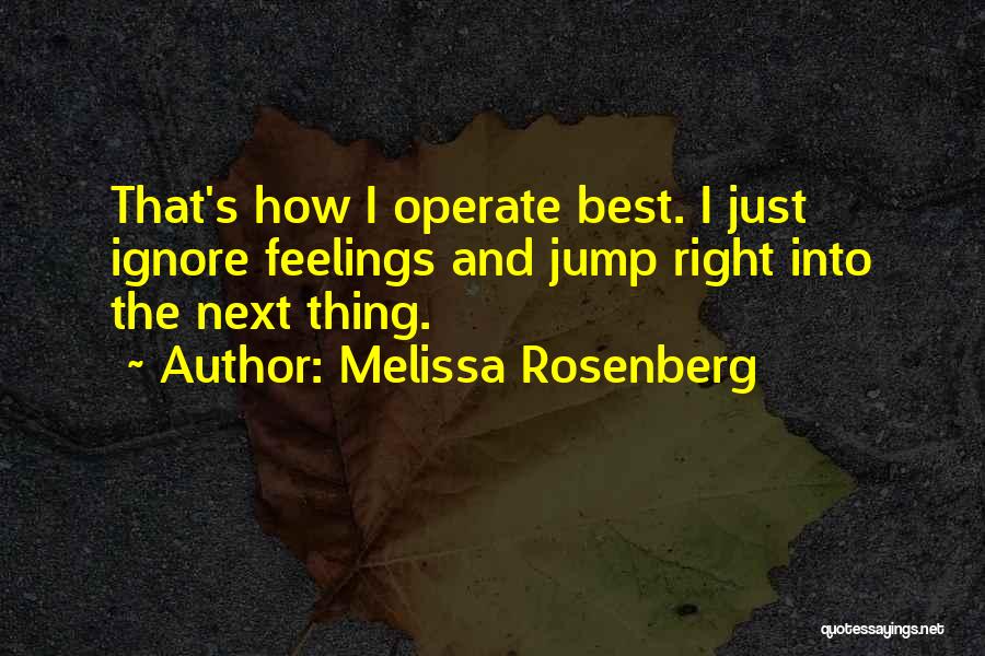 Jump Quotes By Melissa Rosenberg