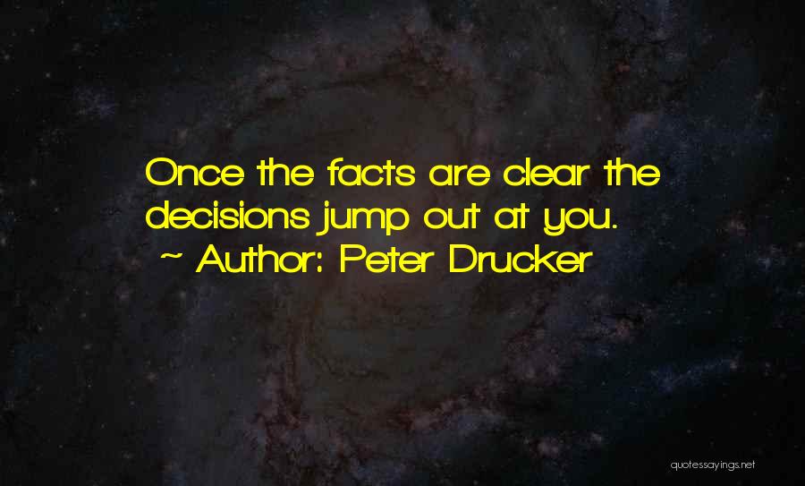 Jump Quotes By Peter Drucker