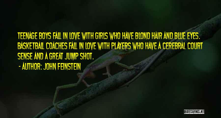 Jump Shot Quotes By John Feinstein