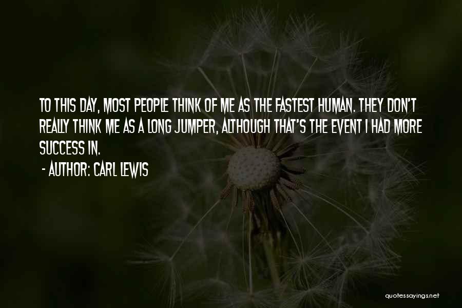 Jumper Quotes By Carl Lewis