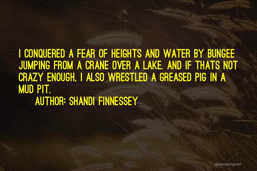 Jumping In The Water Quotes By Shandi Finnessey