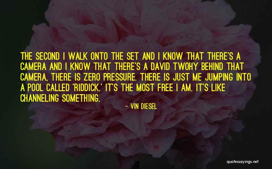 Jumping Into A Pool Quotes By Vin Diesel Jumping Into A Pool Quotes By Vin Diesel