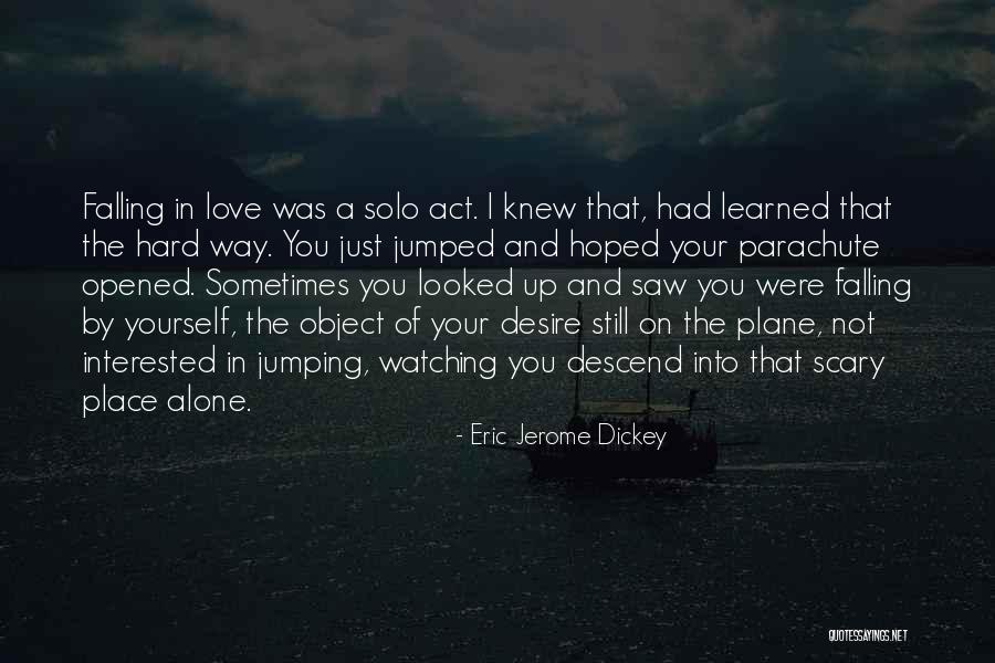 Jumping Into Love Quotes By Eric Jerome Dickey Jumping Into Love Quotes By Eric Jerome Dickey