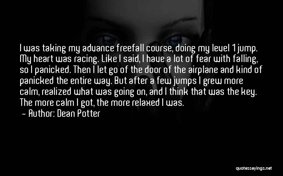 Jumps Racing Quotes By Dean Potter