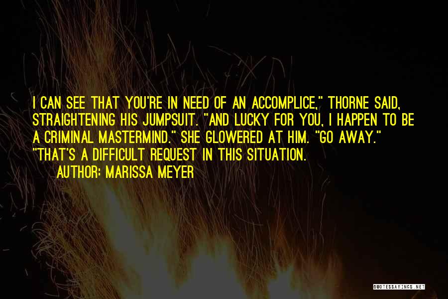 Jumpsuit Quotes By Marissa Meyer