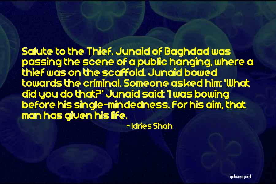 Junaid Quotes By Idries Shah