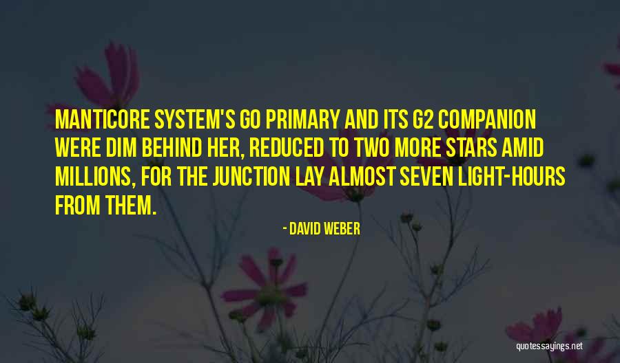 Junction Quotes By David Weber