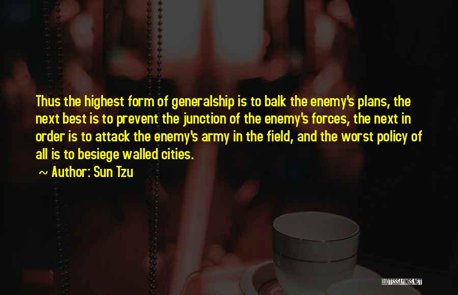 Junction Quotes By Sun Tzu