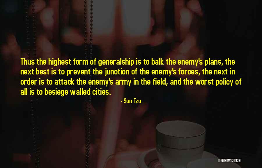 Junction Quotes By Sun Tzu