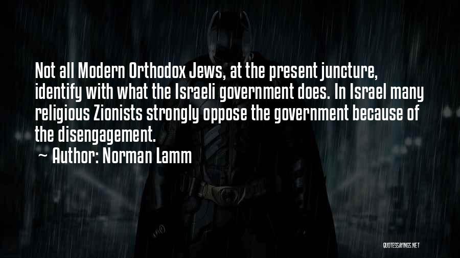 Juncture Quotes By Norman Lamm