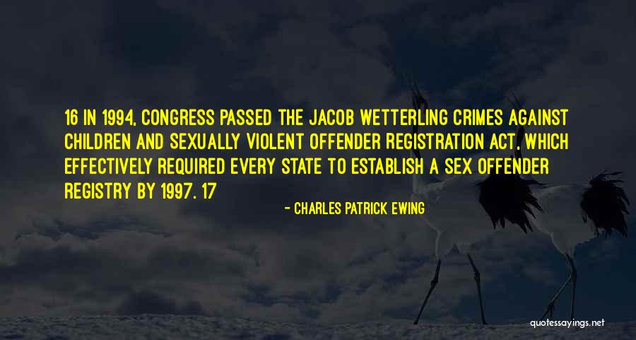 Junges Zuchttier Quotes By Charles Patrick Ewing Junges Zuchttier Quotes By Charles Patrick Ewing