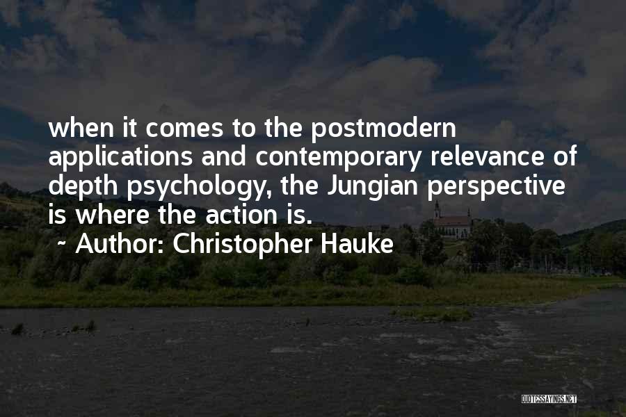 Jungian Quotes By Christopher Hauke