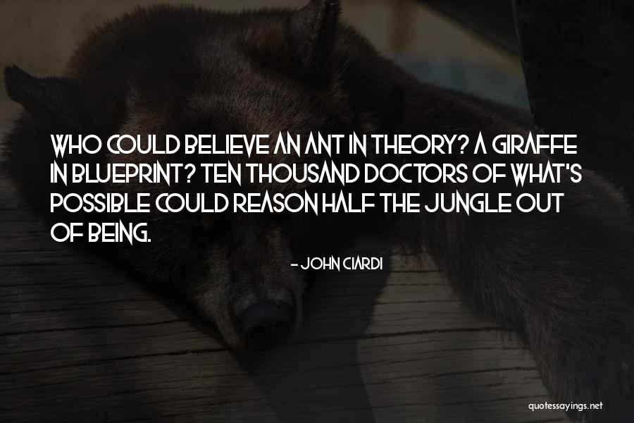 Jungle Animal Quotes By John Ciardi