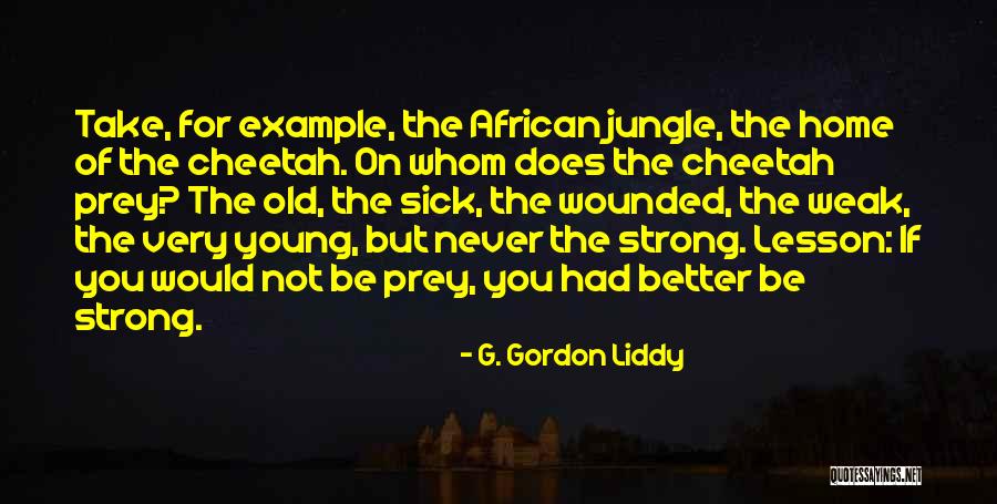 Jungle Quotes By G. Gordon Liddy