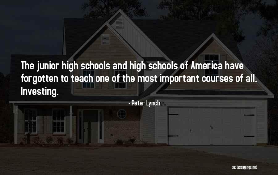 Junichiros Quotes By Peter Lynch Junichiros Quotes By Peter Lynch