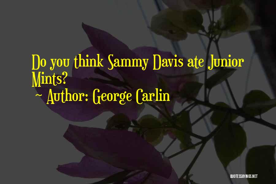 Junior Mints Quotes By George Carlin