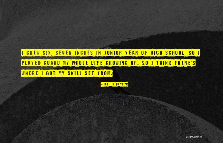 Junior Year Of High School Quotes By Kelly Olynyk Junior Year Of High School Quotes By Kelly Olynyk