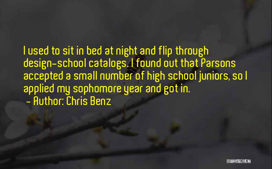 Juniors Night Quotes By Chris Benz