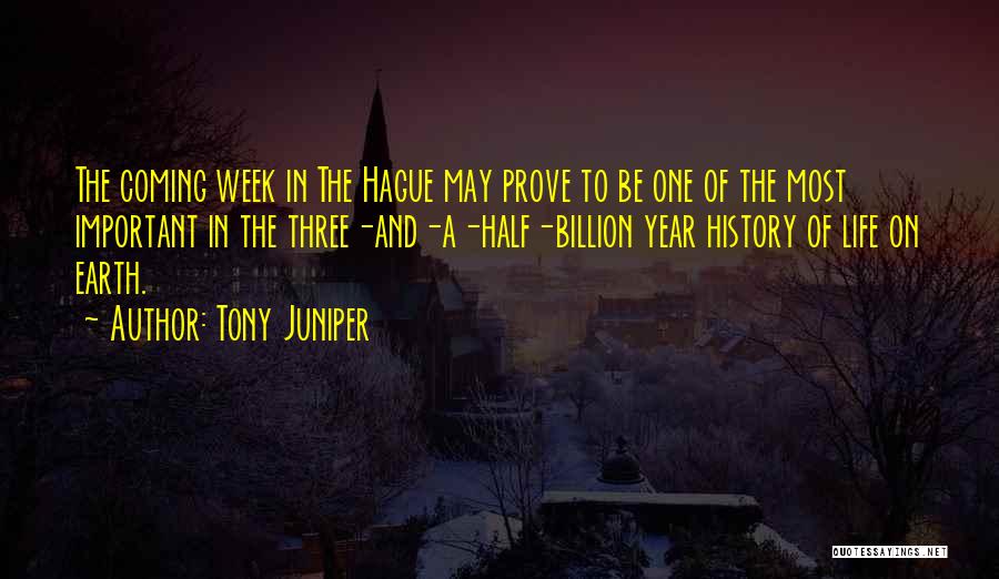 Juniper Quotes By Tony Juniper