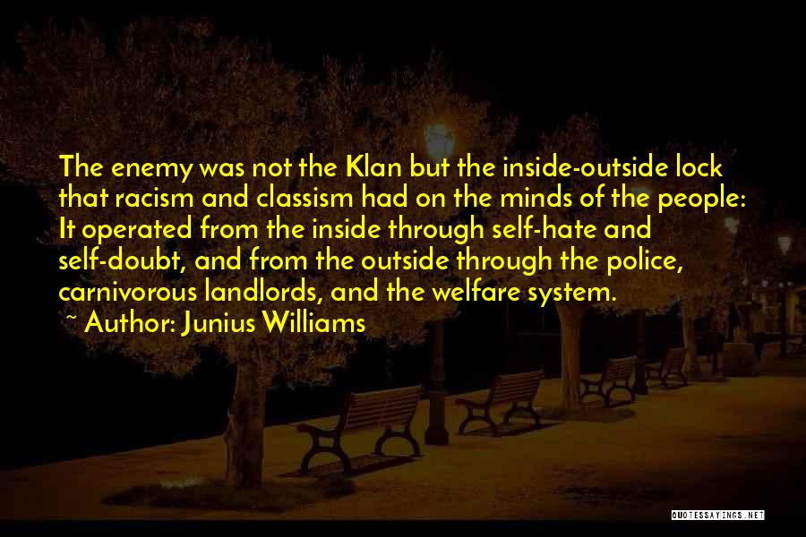 Junius Williams Quotes 1001275