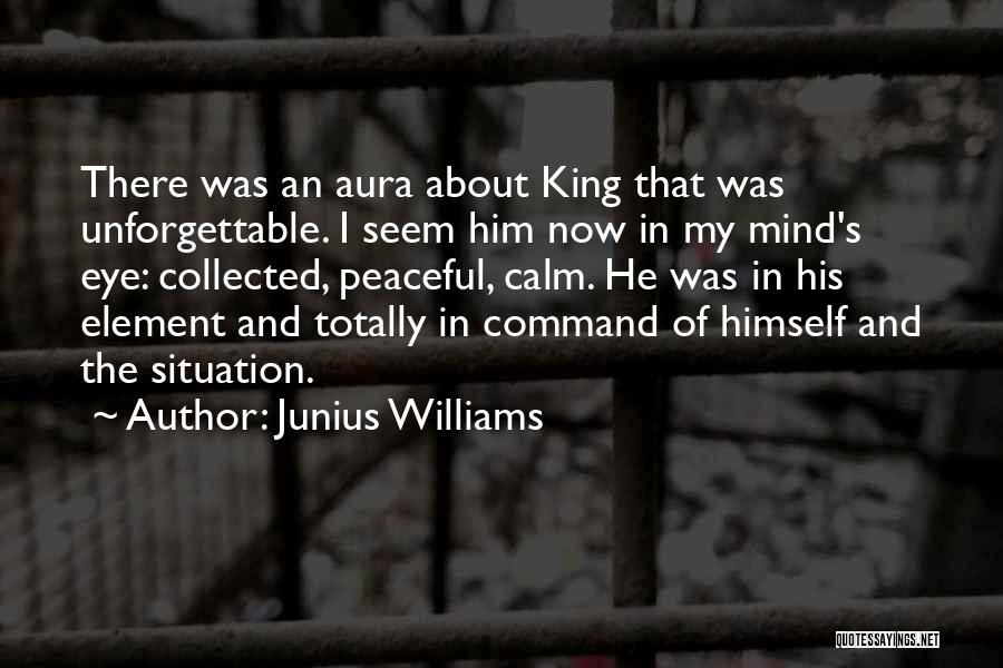 Junius Williams Quotes 1521782